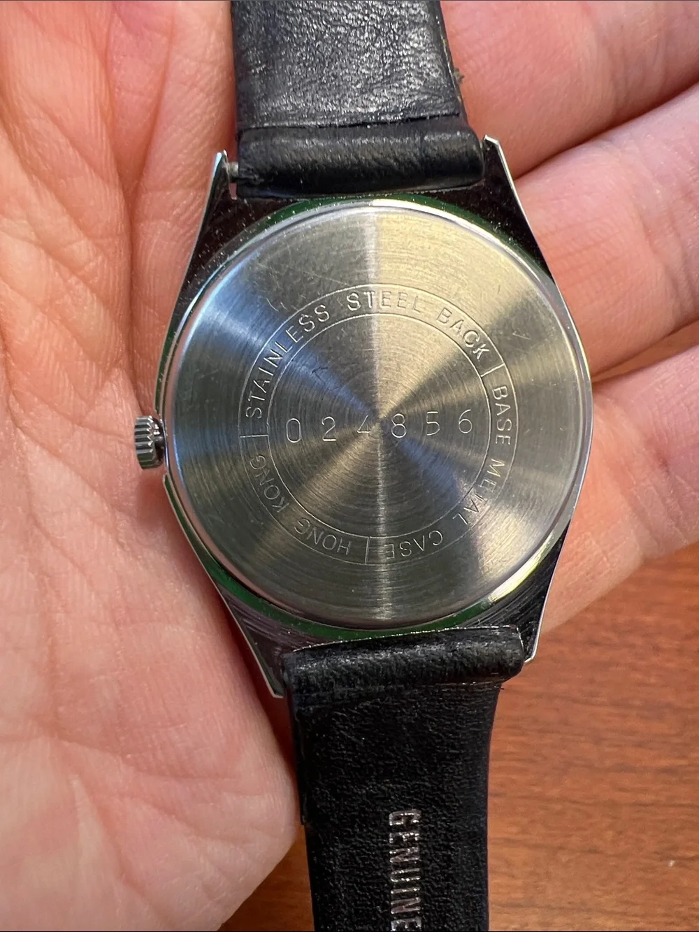 “Chicken of the Sea” 25th Anniversary Black Leather Strap Watch